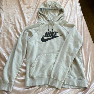 White Nike hoodie